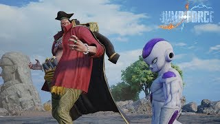 Jump Force - Blackbeard & Frieza Boss Battle Gameplay 1080P 60Fps Hd