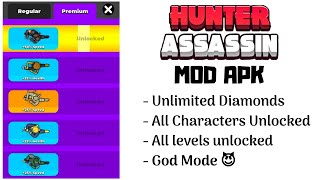 Download Hunter Assassin MOD APK [EVERYTHING UNLOCKED] - v1.6 | Gode mode and all skins unlocked MOD screenshot 4