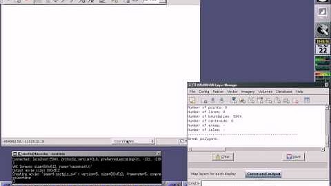 Import PostGIS layers into GRASS
