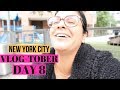 New York City  |  Packing & GRWM For a Work Trip  |  VLOGTOBER Day 8, 2018