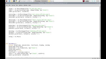 Heating & Security Control Part 11 - Raspberry Pi coding Python tkinter gui