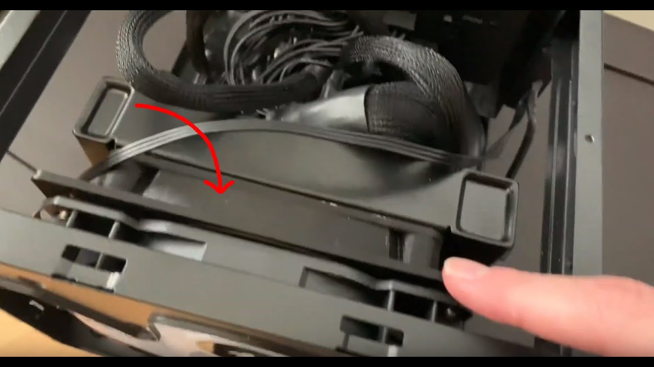 kapitel Måne tør 140mm fan to 120mm radiator adapter on SilverStone Sg13 case - YouTube