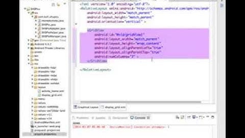 Android GridView with base adapter for SharePix app pt 4