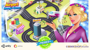 Airport Simulator unity source code | Unity Airport Game Source Code | 100% Tested