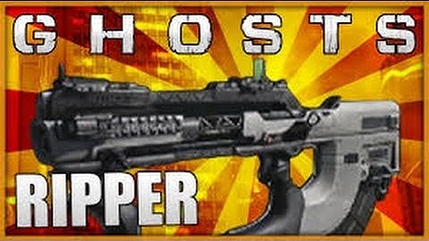 New Gun - Ripper Class Setup - COD Ghosts!!