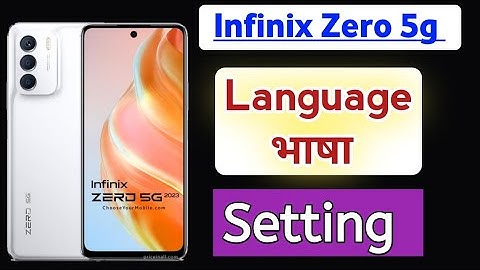 How to change language in infinix zero 5g mobile| infinix zero 5g me language (भाषा) kaise badle