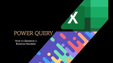 Power Query - Random Numbers #excel #powerbi