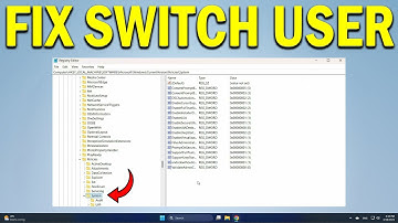 How To Fix “Switch User” Option Missing in Windows 10 & 11 - Quick Fix