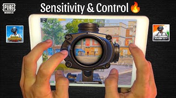 iPAD MINI 5 SENSITIVITY & CONTROL CODE 🔥/ iOS 18.3 | Best Handcam Gameplay 😍 PUBG|BGMI Test!!