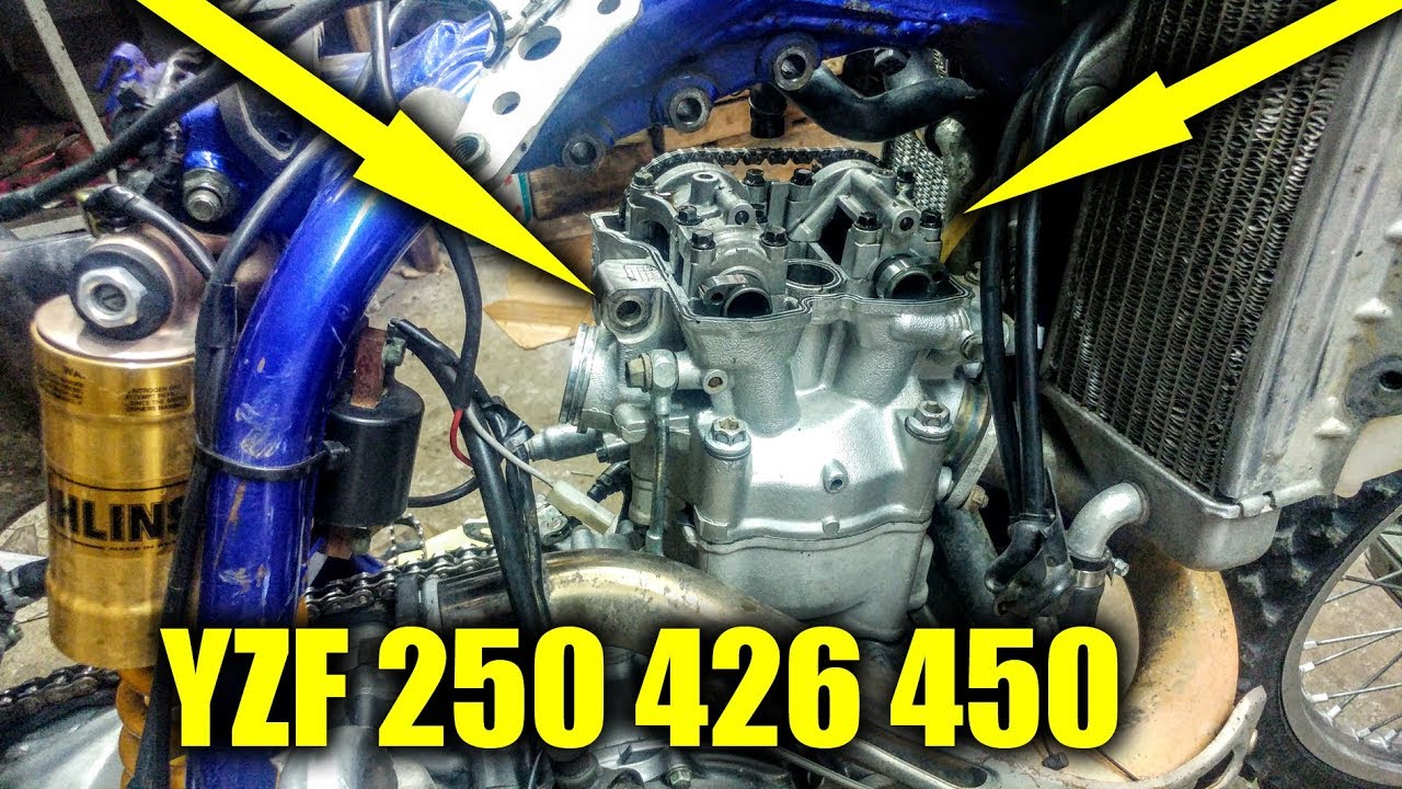 🔧Jak sprawdzić luzy zaworowe w YAMAHA YZF 450,426,250