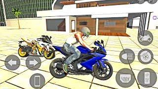 New Yamaha R15 Bike Ktm bike Indian Bikes Driving 3D New Update -indian bike game 3d code screenshot 2