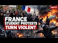 France Student Protest LIVE | Students Clash With Police | 440+ Detained | France News LIVE