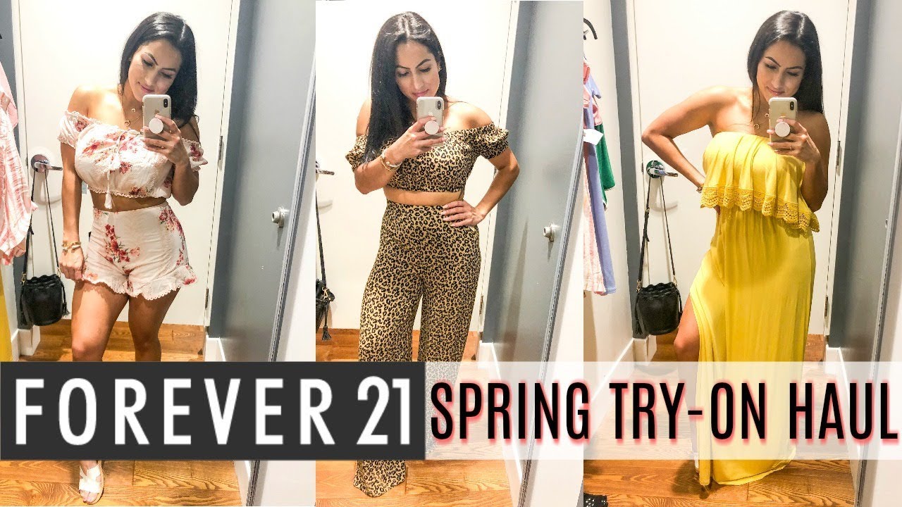 FOREVER 21 TRY ON HAUL | SPRING 2019 |  XoJuliana