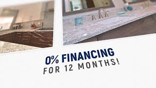 0% Financing For 12 Months!