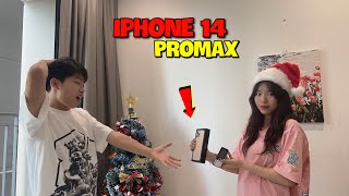 Vlog | Khánh Linh Chi 30 Triệu Mua iphone 14 Pro Max Tặng Quang Con !!!