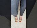 Slow Slip Into Gold Heels 👠✨ (All Angles)
