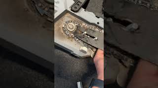 Replacing the chain on Ego 20” chainsaw