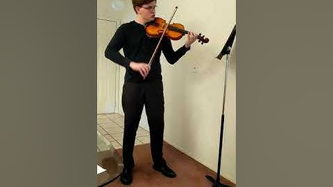 PMP/Suncoast Super Strings Violin 2 Audition - Divertimento in D: Aaron D