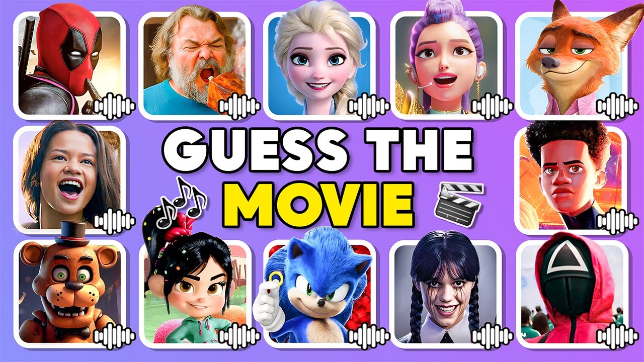 Guess the Movie by the Song and Voice!🎶 Zootopia 2,Wednesday, Kpop Demon Hunter, The Grinch |foxQUIZ