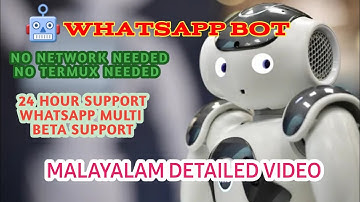 WHATSAPP BOT MULTI DIVICE, 24 HOUR SUPPORT, HEROKU WEBSITE, DETAILED VIDEO