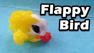 Rainbow Loom Charms: FLAPPY BIRD Resimi