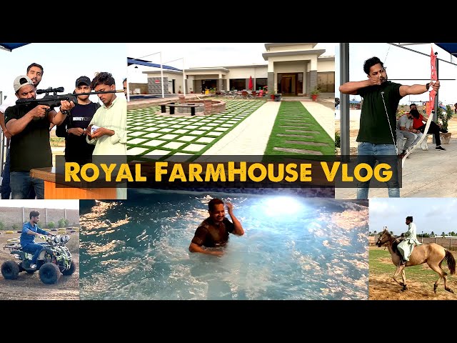 Picnic at Royal Farm House | Shooting | Archery | Beautiful Farm View Vlog class=