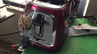 PyToast -- A mechanical Python emulator in a toaster.