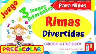 RIMAS DIVERTIDAS Para Niños #Aprendeencasa