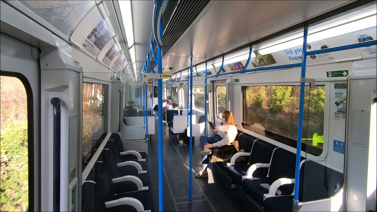 Island Line Train Cam - Interior View - Shanklin To Ryde - Isle Of Wight - February 2022 | kittikoko