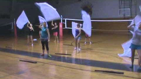 Bell High School 2011 Opener Flag Choreography pt. 1
