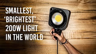 Worlds Smallest & Brightest 200 Watt Light?!