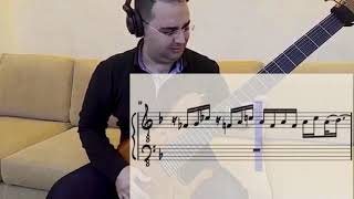 Omar Harb Bass solo Transcription by Fouad Azar.