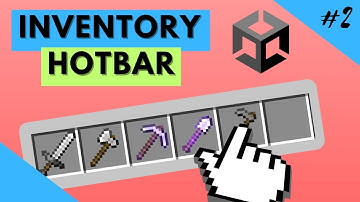 How To Create Inventory Hotbar in Unity From Scratch! #2