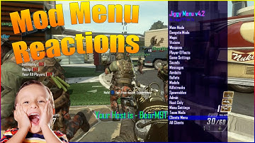 BO2 Lobby Trolling And Mod Menu Reactions!!