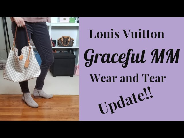 LOUIS VUITTON GRACEFUL MM  Wear and Tear UPDATE 