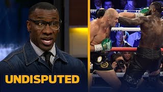 Tyson Fury made title fight vs Deontay Wilder look easy - Shannon Sharpe | PBC | UNDISPUTED