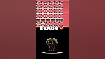 Geometry Dash Scatman OG Easy😃 V.S Demon😈 Challenge|#geometrydash #scatman #viral #brainrot #fyp