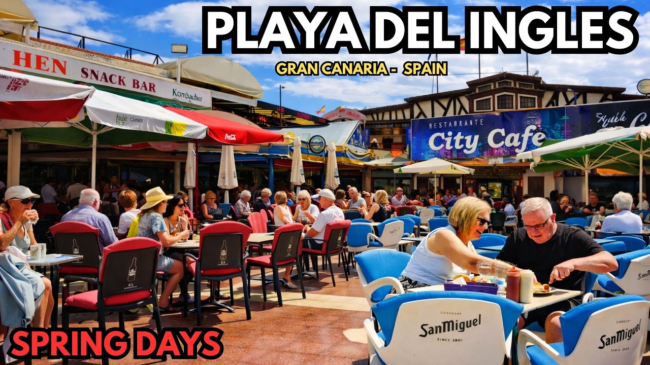 Tourist Reality in Playa del Inglés (March 2026) Gran Canaria 