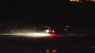 Chinook nighttime refill during fire