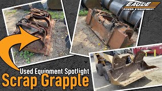 Used Hsg Scrap Grapple Used Equipment Eagle Power And Equipment