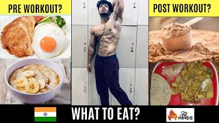 Indian Pre And Post Workout Meal ज म