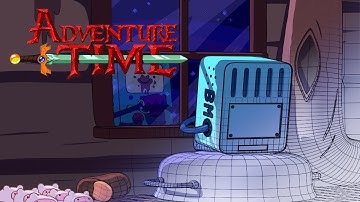 BMO 3D - adventure time - blender timelapse