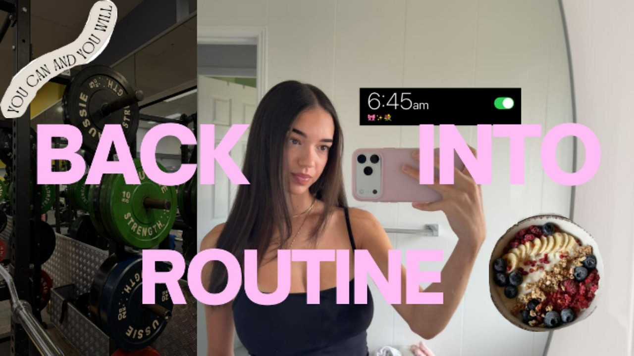 Getting Back Into Routine Gif Get back into routine with me :) - YouTube