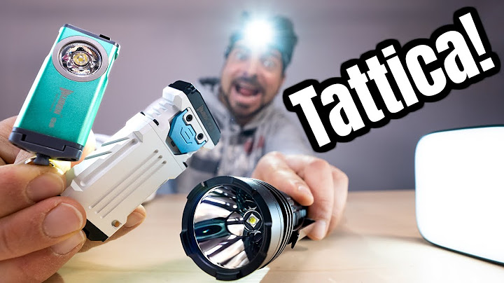 A €6,42 questa è la MINI TORCIA LED più POTENTE multifunzione del 2023