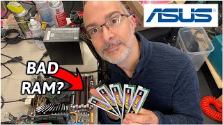 Asus P6T Deluxe motherboard repair