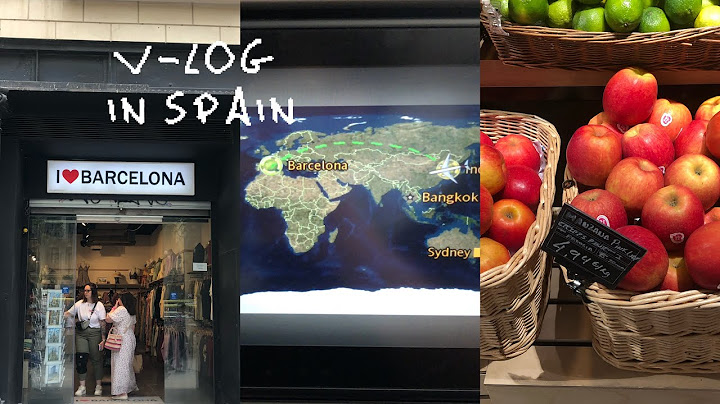 v-log••| 🇪🇸 스페인 사랑에 빠진 💃🏻🍏 i..♥️ spain 1탄