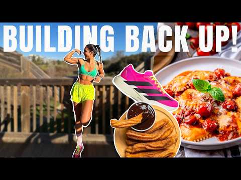 Spend A Day With Me Eating & Training! *in Spain*