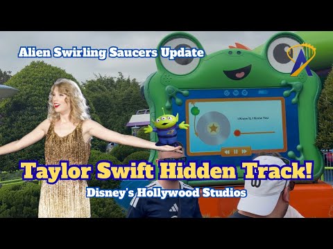 Taylor Swift “I Knew It I Knew You” Easter Egg at Alien Swirling Saucers! 🛸