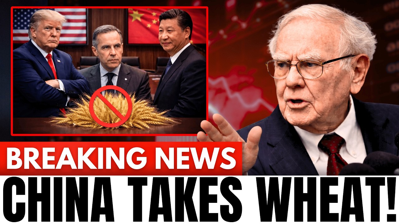 BREAKING: Trump PRESSURES Canada as China Seizes the Wheat Market Buffett Responds