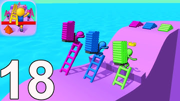 Ladder Race Gameplay Walkthrough All Level 2 - 16 Update Android,iOS Part 18